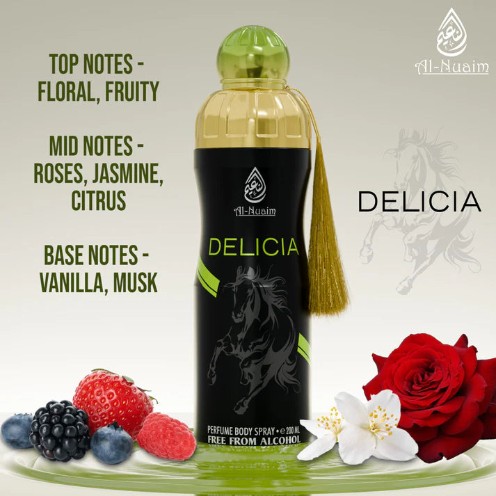 Delicia 200ml Deo